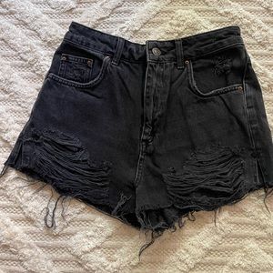 Topshop denim shorts